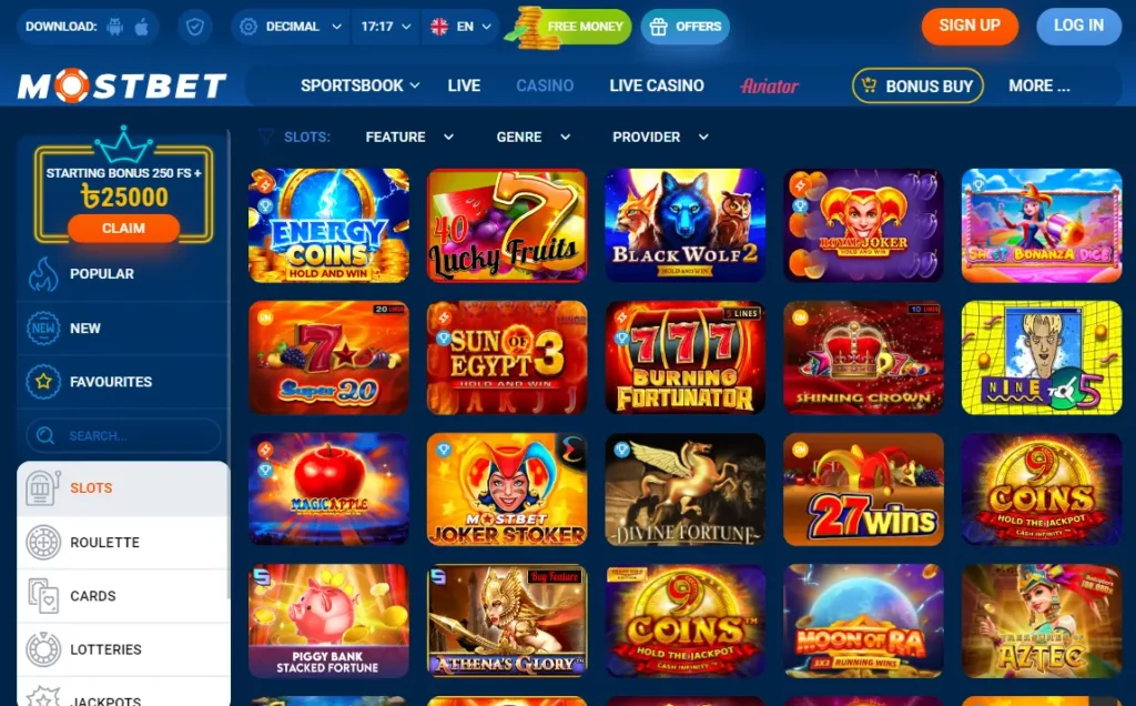 Mostbet casino BD