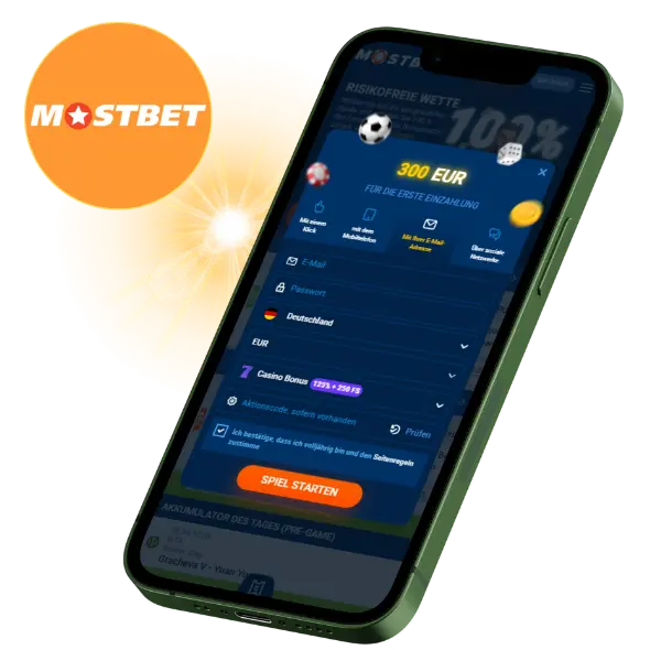 Mostbet Anmeldung per E-Mail