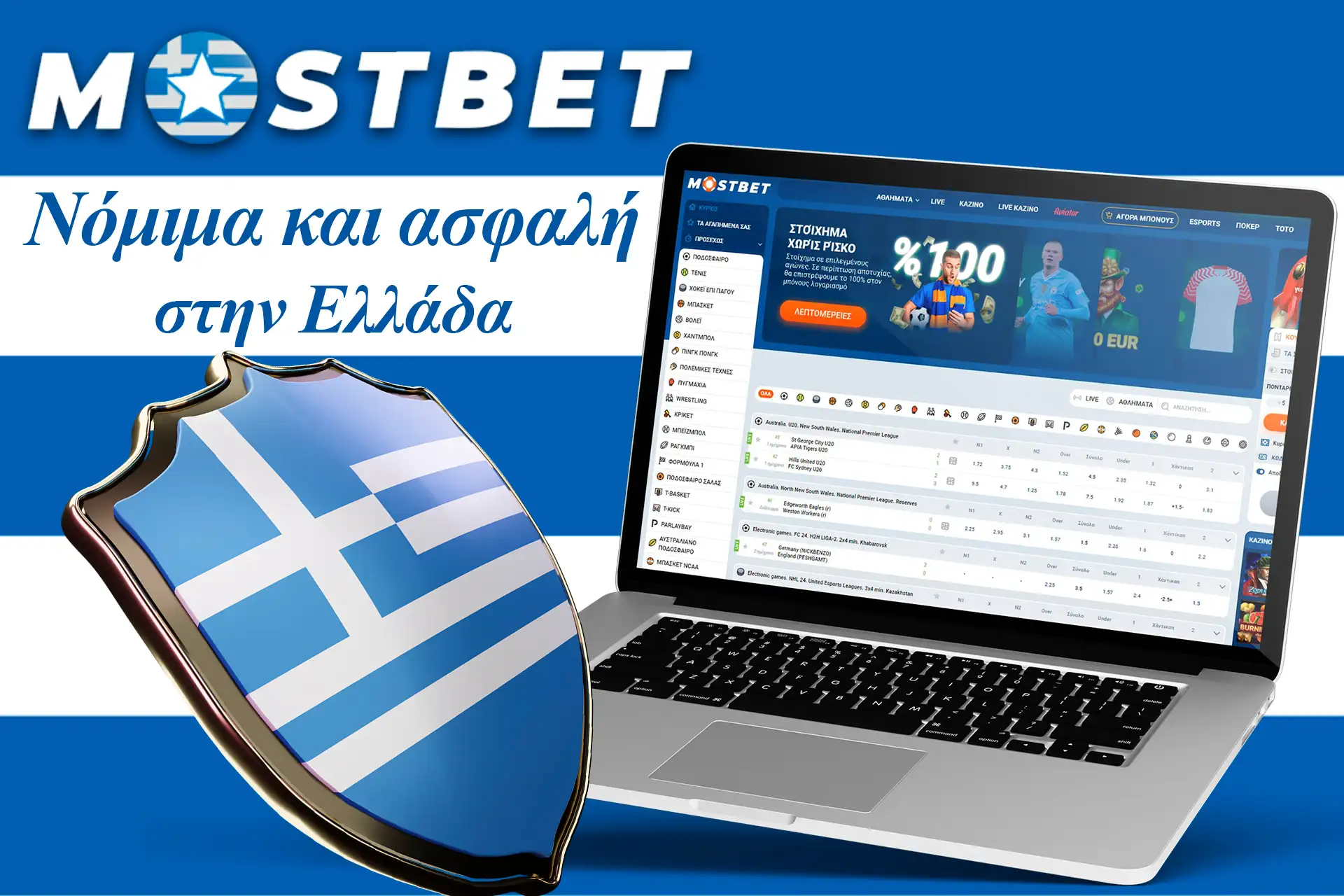 Ποιος μπορεί να εγγραφεί στο Mostbet;