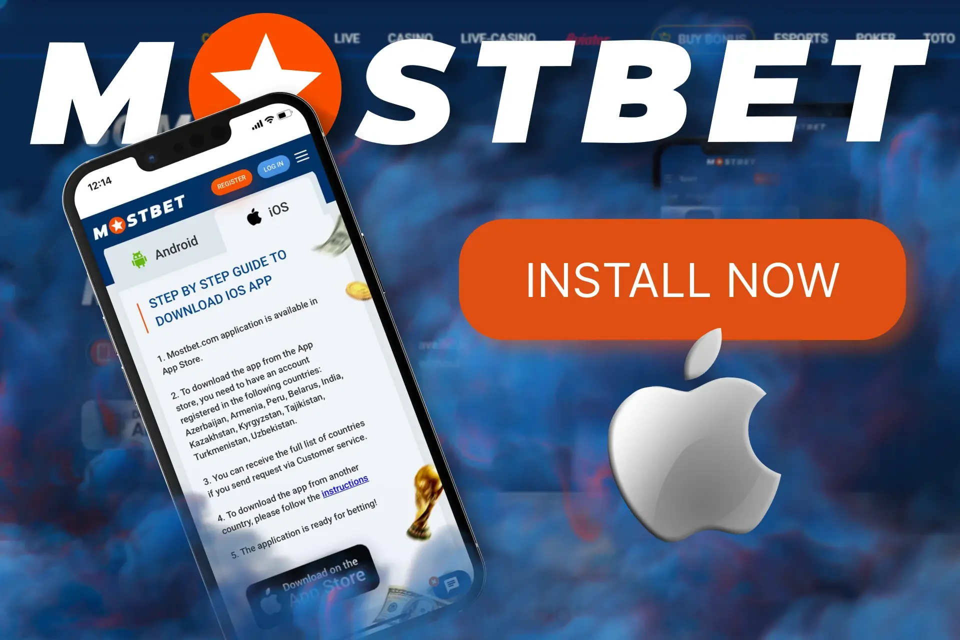 Mostbet app download