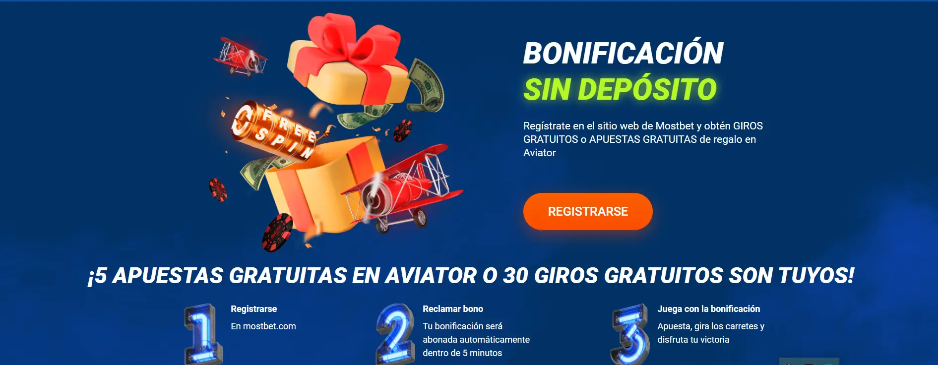 BONIFICACIÓN SIN DEPÓSITO